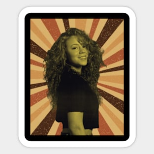 Retro Mariah Sticker